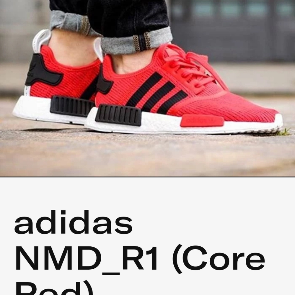 Adidas NMD R1 Core Red - Picture 4 of 14